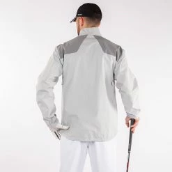 Galvingreen Galvin Green Armstrong Waterproof Golf Jacket 11 Galvingreen Galvin Green Armstrong Waterproof Golf Jacket -Putter Sales Galvin Green SS22 Armstrong Waterproof Jacket G120207 Code WJGAL419 M Grey White Model 3