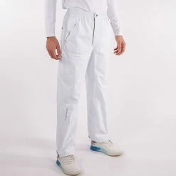 Galvingreen Galvin Green Arthur Waterproof Golf Trouser -Putter Sales Galvin Green SS22 Arthur Waterproof Trousers White G777401 Code WPGAL036 M White model 1