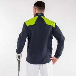 Galvingreen Galvin Green Armstrong Waterproof Golf Jacket -Putter Sales Galvin Green SS22 Galvin Green SS22 Armstrong Waterproof Jacket G120238 Code WJGAL423 M Navy White Lime Model 3