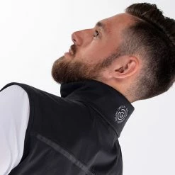 Galvingreen Galvin Green Lion Interface-1 Golf Wind Vest -Putter Sales Galvin Green SS22 Lion Full Zip Windproof Bodywarmer G122477 Code WTGAL193 M Black model 2