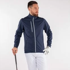 Galvingreen Galvin Green Lyle Interface-1 Golf Wind Jacket -Putter Sales Galvin Green SS22 Lyle Full Zip Windproof Jacket G122133 Code WTGAL189 M Navy White Model 1