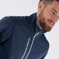Galvingreen Galvin Green Lyle Interface-1 Golf Wind Jacket -Putter Sales Galvin Green SS22 Lyle Full Zip Windproof Jacket G122133 Code WTGAL189 M Navy White Model 2