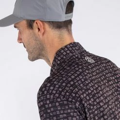 Galvingreen Galvin Green Mack Golf Polo Shirt -Putter Sales Galvin Green SS22 Mack Polo Shirt G126977 Code SHGAL545 M Black Sharkskin Model 2