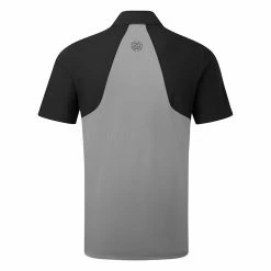 Galvingreen Galvin Green Massimo Golf Polo Shirt -Putter Sales Galvin Green SS22 Massimo Polo Shirt G127307 Code SHGAL555 M Sharkskin Black Back