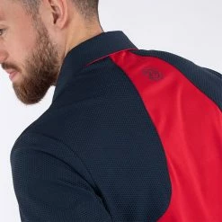 Galvingreen Galvin Green Massimo Golf Polo Shirt -Putter Sales Galvin Green SS22 Massimo Polo Shirt G127323 Code SHGAL557 M Red Navy Model 2