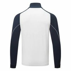 Galvingreen Galvin Green Daxton Insula Golf Pullover -Putter Sales Galvin Green SS23 Daxton 1 4 Zip Sweater G124237 SWGAL384 S Navy Cool Grey White Back