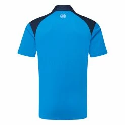 Galvingreen Galvin Green Mapping Golf Polo Shirt -Putter Sales Galvin Green SS23 Mapping Polo Shirt G136436 SHGAL613 S Blue Navy White Back