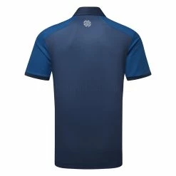 Galvingreen Galvin Green Mateus Golf Polo Shirt 5 Galvingreen Galvin Green Mateus Golf Polo Shirt -Putter Sales Galvin Green SS23 Mateus Polo Shirt G136631 SHGAL594 S Navy Blue White Back