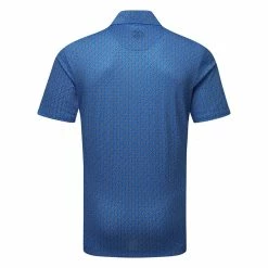 Galvingreen Galvin Green Mauro Golf Polo Shirt -Putter Sales Galvin Green SS23 Mauro Polo Shirt G136861 SHGAL597 S Blue White Back