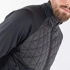 Galvingreen Galvin Green Dexter Insula Golf Jacket 16 Galvingreen Galvin Green Dexter Insula Golf Jacket -Putter Sales Galvin Green Dexter Full Zip Golf Jacket Black G134177 SWGAL368 Model 5