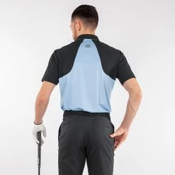 Galvingreen Galvin Green Massimo Golf Polo Shirt -Putter Sales Galvin Green Massimo Golf Polo Shirt Blue Bell Black G127367 SHGAL579 Model 3