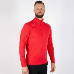 Galvingreen Galvin Green Drake Insula Golf Pullover -Putter Sales Galvin Green SS19 Drake Insula Half Zip Pullover G783222 Code SWGAL266 Red Model 1