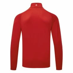 Galvingreen Galvin Green Drake Insula Golf Pullover -Putter Sales Galvin Green SS19 Drake Insula Half Zip Pullover G783222 Code SWGAL266 Red back