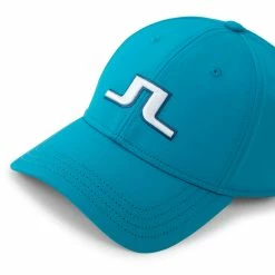 Jlindeberg J.Lindeberg Angus Golf Cap -Putter Sales J Lindeberg Angus Golf Cap Enamel Blue Moroccan Blue White 3