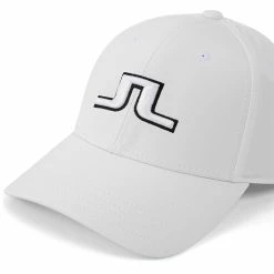 Jlindeberg J.Lindeberg Angus Golf Cap -Putter Sales J Lindeberg Angus Golf Cap White Black 3