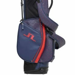 Jlindeberg J.Lindeberg Play ST Golf Stand Bag -Putter Sales J Lindeberg Play ST Golf Stand Bag Ketchup Bridge Monogram 5