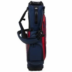 Jlindeberg J.Lindeberg Play ST Golf Stand Bag 6 Jlindeberg J.Lindeberg Play ST Golf Stand Bag -Putter Sales J Lindeberg Play ST Golf Stand Bag Swirl Red JL Navy Barbados Cherry 3