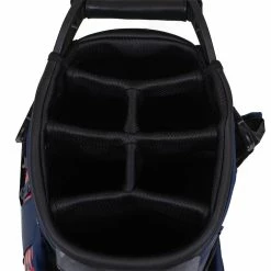 Jlindeberg J.Lindeberg Play ST Golf Stand Bag 7 Jlindeberg J.Lindeberg Play ST Golf Stand Bag -Putter Sales J Lindeberg Play ST Golf Stand Bag Swirl Red JL Navy Barbados Cherry 4