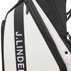 Jlindeberg J.Lindeberg ST Golf Tour Staff Bag -Putter Sales J Lindeberg Staff ST Golf Tour Staff Bag Black White 5