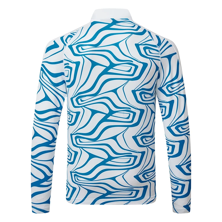 Jlindeberg J.Lindeberg August Print 1/4 Zip Golf Sweater 3 Jlindeberg J.Lindeberg August Print 1/4 Zip Golf Sweater - Image 3