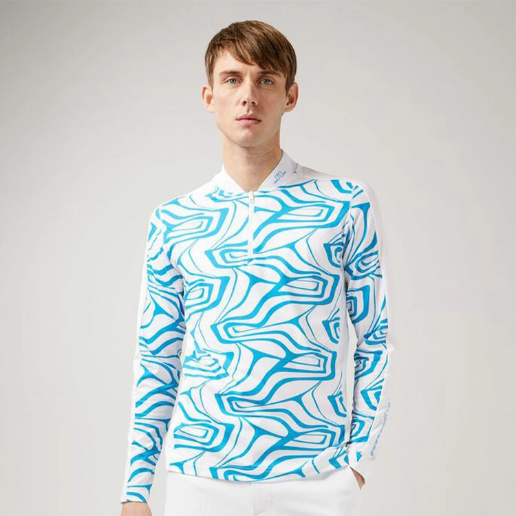 Jlindeberg J.Lindeberg August Print 1/4 Zip Golf Sweater 4 Jlindeberg J.Lindeberg August Print 1/4 Zip Golf Sweater - Image 4