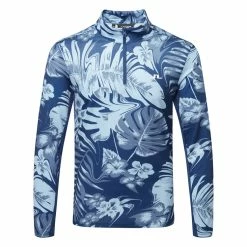 Jlindeberg J.Lindeberg Emanuel Print 1/4 Zip Golf Sweater