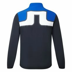 Jlindeberg J.Lindeberg KV Hybrid Golf Wind Jacket -Putter Sales J.Lindeberg KV Hybrid Golf Wind Jacket Nautical BlueJL NavyWhite WTLIN029 Back