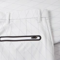 Jlindeberg J.Lindeberg Active Argyle Golf Trouser -Putter Sales J.Lindeberg SS22 Active Argyl Golf Pant P1345071 White detail
