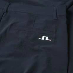 Jlindeberg J.Lindeberg Cuff Jogger Golf Trouser -Putter Sales J.Lindeberg SS22 Cuff Jogger Golf Trouser JL Navy White GMPA05574 6855 Code TRLIN020 34 W Reg Leg Detail