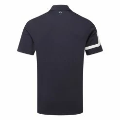 Jlindeberg J.Lindeberg Heath Golf Polo Shirt -Putter Sales J.Lindeberg SS22 Heath Regular Fit Polo GMJT06335 6855 Code SHLIN061 M JL Navy Back
