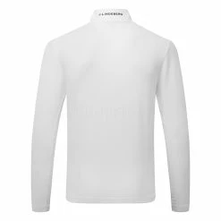 Jlindeberg J.Lindeberg Luke 1/2 Zip Golf Sweater -Putter Sales J.Lindeberg SS22 Luke Half Zip Mid Layer GMJS06340 0000 Code SWLIN044 M White Black Back