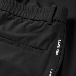 Jlindeberg J.Lindeberg Stuart Stripe Golf Trouser -Putter Sales J.Lindeberg SS22 Stuart Stripe Golf Trouser Black GMPA05716 9999 Code TRLIN022 34 W 32 Leg Detail