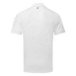 Jlindeberg J.Lindeberg Tour Tech Golf Polo Shirt -Putter Sales J.Lindeberg SS22 Tour Tech Reg Fit Golf Polo GMJT06337 0000 Code SHLIN065 M White Black Back