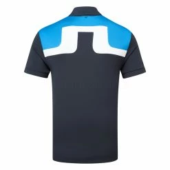 Jlindeberg J.Lindeberg Jeff Golf Polo Shirt -Putter Sales J.Lindeberg SS23 Jeff Regular Fit Polo GMJT07620 6855 SHLIN180 JL Navy Back