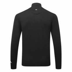 Jlindeberg J.Lindeberg Kian 1/4 Zip Golf Sweater -Putter Sales J.Lindeberg SS23 Kian Zipped Sweater GMKW06357 9999 SWLIN097 Back