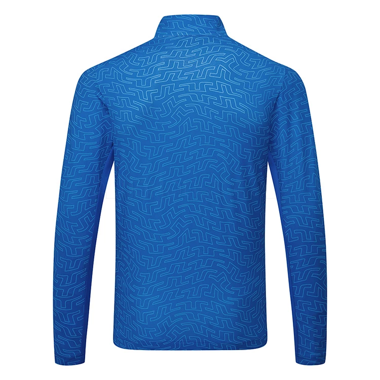 Jlindeberg J.Lindeberg Luke Print 1/2 Zip Golf Sweater 3 Jlindeberg J.Lindeberg Luke Print 1/2 Zip Golf Sweater - Image 3