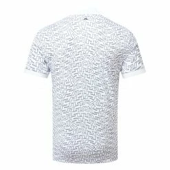 Jlindeberg J.Lindeberg Tour Tech Print Golf Polo Shirt -Putter Sales J.Lindeberg SS23 Tour Tech Reg Fit Print Polo GMJT07644 A035 SHLIN171 Back