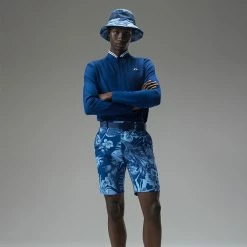 Jlindeberg J.Lindeberg Tyson Long Sleeve Golf Polo Shirt 9 Jlindeberg J.Lindeberg Tyson Long Sleeve Golf Polo Shirt -Putter Sales J.Lindeberg Tyson LS Reg Fit Polo GMJT07801 0337 SHLIN153 Navy PeonyWhite Model 1