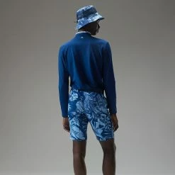 Jlindeberg J.Lindeberg Tyson Long Sleeve Golf Polo Shirt 11 Jlindeberg J.Lindeberg Tyson Long Sleeve Golf Polo Shirt -Putter Sales J.Lindeberg Tyson LS Reg Fit Polo GMJT07801 0337 SHLIN153 Navy PeonyWhite Model 3