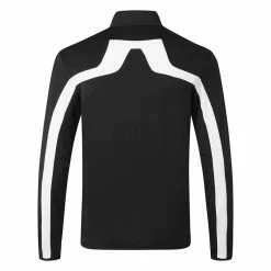 Jlindeberg J.Lindeberg Jarvis Full Zip Golf Jacket -Putter Sales J.Lindeberg AW21 Jarvis Full Zip Sweater Jacket GMJS03873 Code SWLIN019 L Black White back
