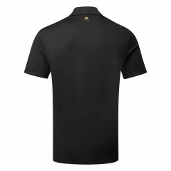 Jlindeberg J.Lindeberg Diamond Golf Polo Shirt 5 Jlindeberg J.Lindeberg Diamond Golf Polo Shirt -Putter Sales J.Lindeberg GMJT06475 9999 M Diamond Regular Fit Polo Black Back