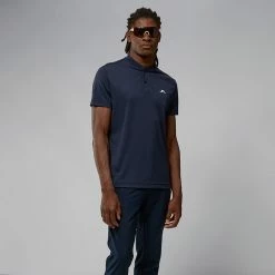 Jlindeberg J.Lindeberg Bode Golf Polo Shirt 9 Jlindeberg J.Lindeberg Bode Golf Polo Shirt -Putter Sales J.Lindeberg GMJT06478 6855 M Bode Regular Fit Polo SHLIN162 JL Navy Model 1