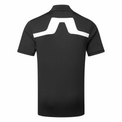 Jlindeberg J.Lindeberg KV Golf Polo Shirt 5 Jlindeberg J.Lindeberg KV Golf Polo Shirt -Putter Sales J.Lindeberg GMJT06620 9999 M KV Regular Fit Polo Black SHLIN126 Back