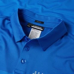 Jlindeberg J.Lindeberg Owen Slim Golf Polo Shirt 4 Jlindeberg J.Lindeberg Owen Slim Golf Polo Shirt -Putter Sales J.Lindeberg GMJT06850 O458 M Owen Slim Fit Polo Directoire Blue SHLIN142 Detail