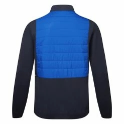 Jlindeberg J.Lindeberg Kenny Hybrid Thermal Golf Wind Jacket -Putter Sales J.Lindenberg Kenny Hybrid Jacket AMOW08165 O346 WTLIN044 Nautical Blue back
