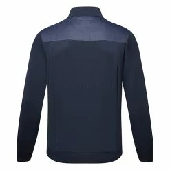 Jlindeberg J.Lindeberg Quilt Hybrid Thermal Golf Wind Jacket 8 Jlindeberg J.Lindeberg Quilt Hybrid Thermal Golf Wind Jacket -Putter Sales J.Lindenberg Quilt Hybrid Jacket AMOW07063 6855 WTLIN045 JL Navy Back