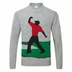 Nike Tiger Woods Crew Knit Golf Sweater