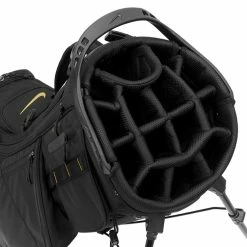 Nike Air Hybrid 2 Golf Stand Bag -Putter Sales Nike Air Hybrid 2 Golf Stand Bag Black Black University Gold 3