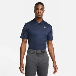 Nike Dry Victory Solid Golf Polo Shirt -Putter Sales Nike SS22 Dry Victory Solid Golf Polo Shirt DH0822 451 M Obsidian White Model 1