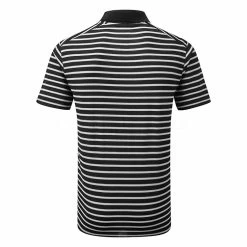 Nike Dry Victory Stripe Golf Polo Shirt 8 Nike Dry Victory Stripe Golf Polo Shirt -Putter Sales Nike SS22 Dry Victory Stripe Golf Polo Shirt DH0829 010 M Black White Back